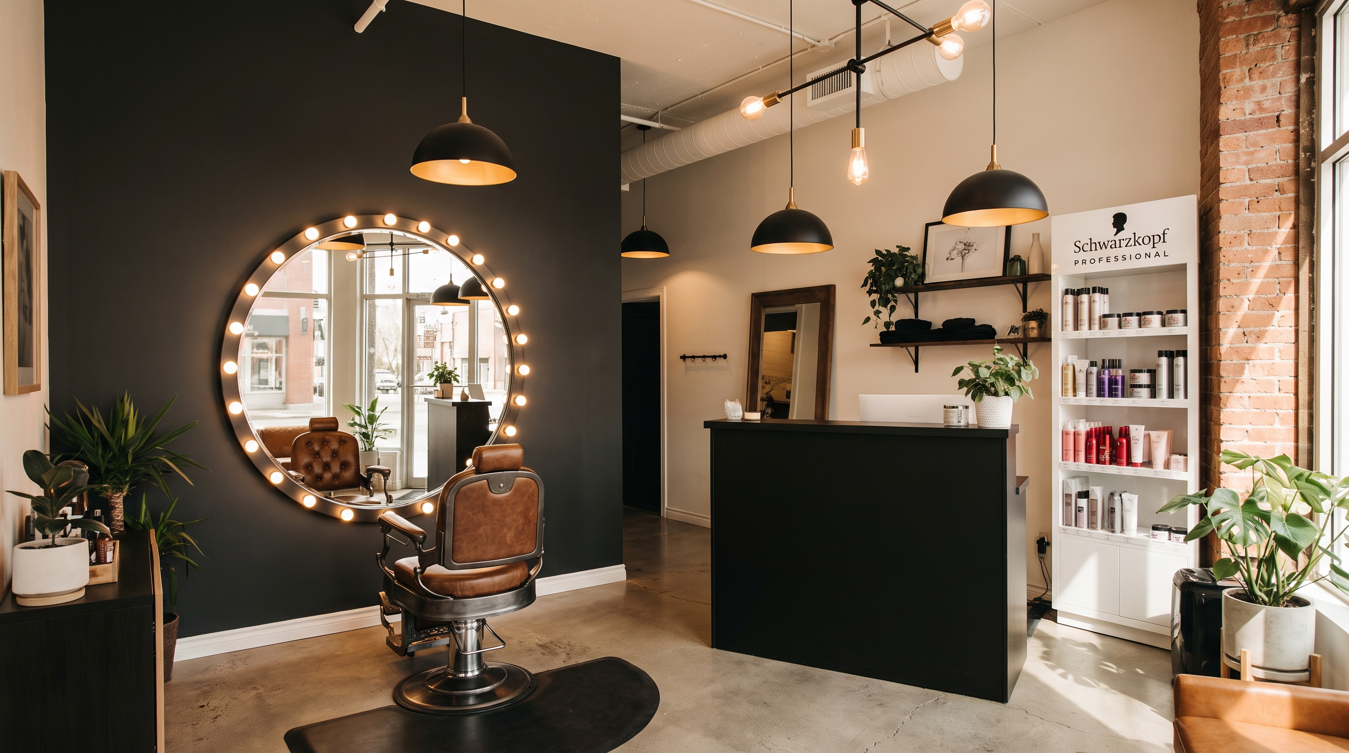 Salon interior